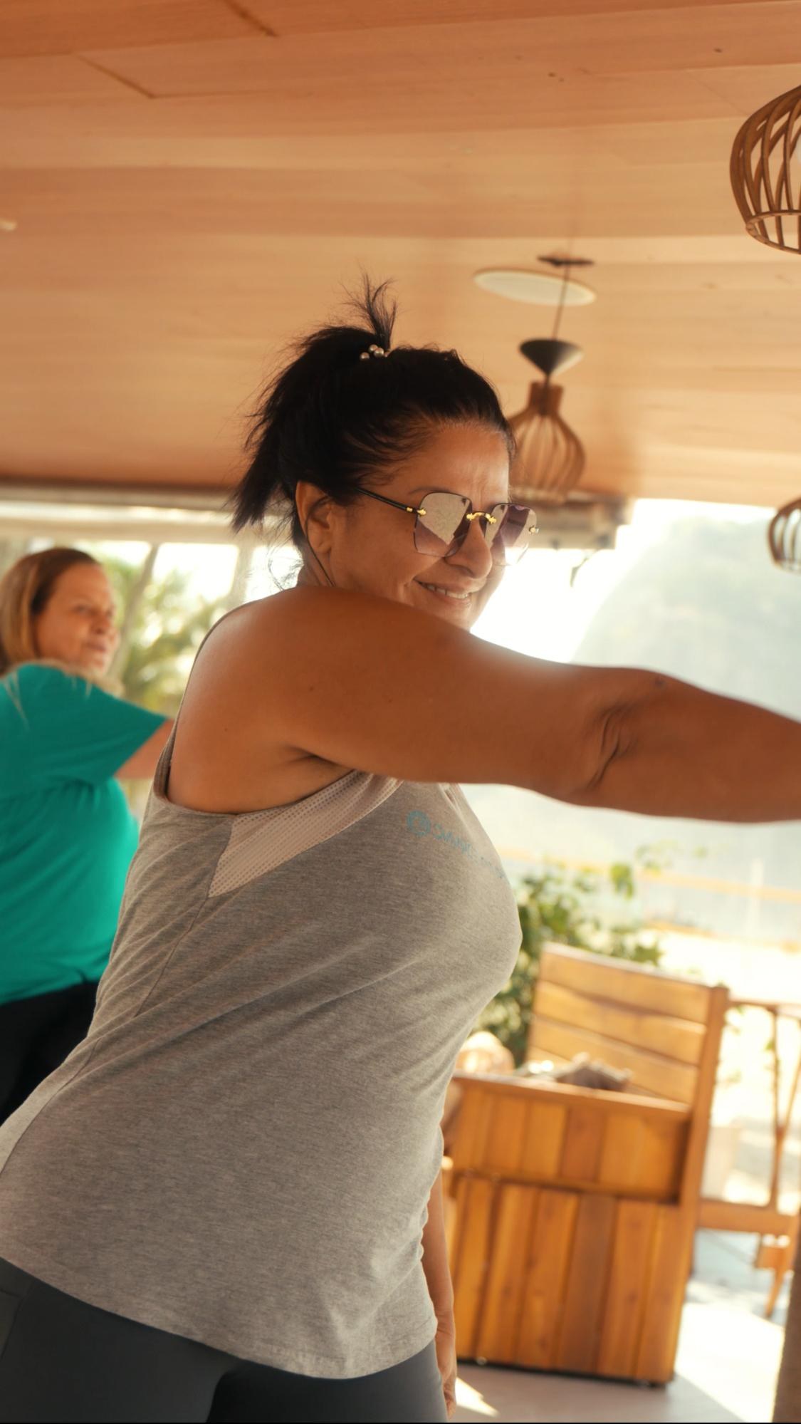 Registro real de uma aula do Dance na Orla — momento 2